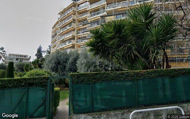 Façade : 107 avenue de la Lanterne, Nice