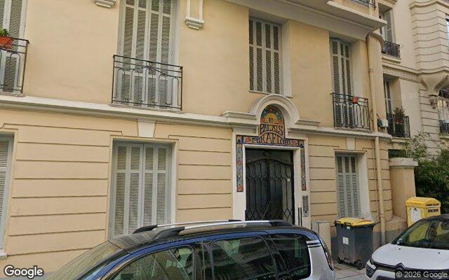 Façade : 19 rue Berlioz 6000 Nice, Nice
