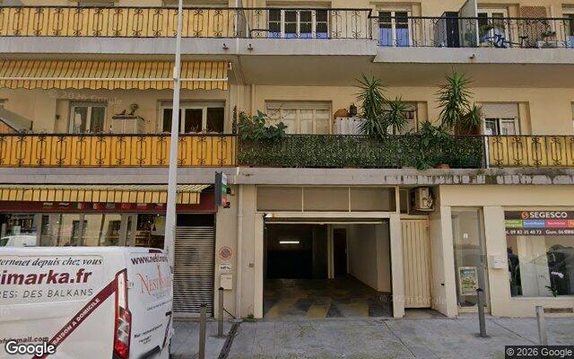 Façade : 42 rue Smolett 6300 Nice, Nice