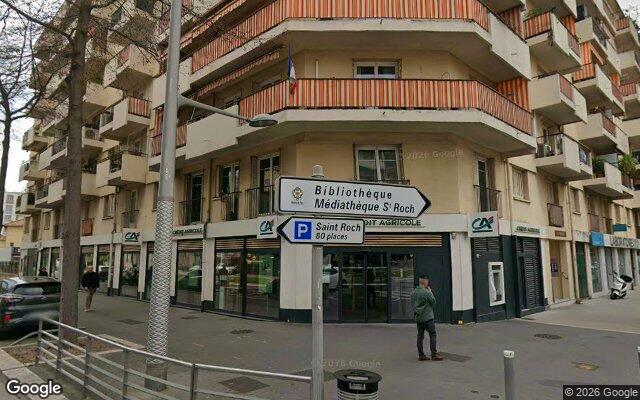 Façade : 1 rue Acchiardide Saint-Leger 6300 Nice, Nice